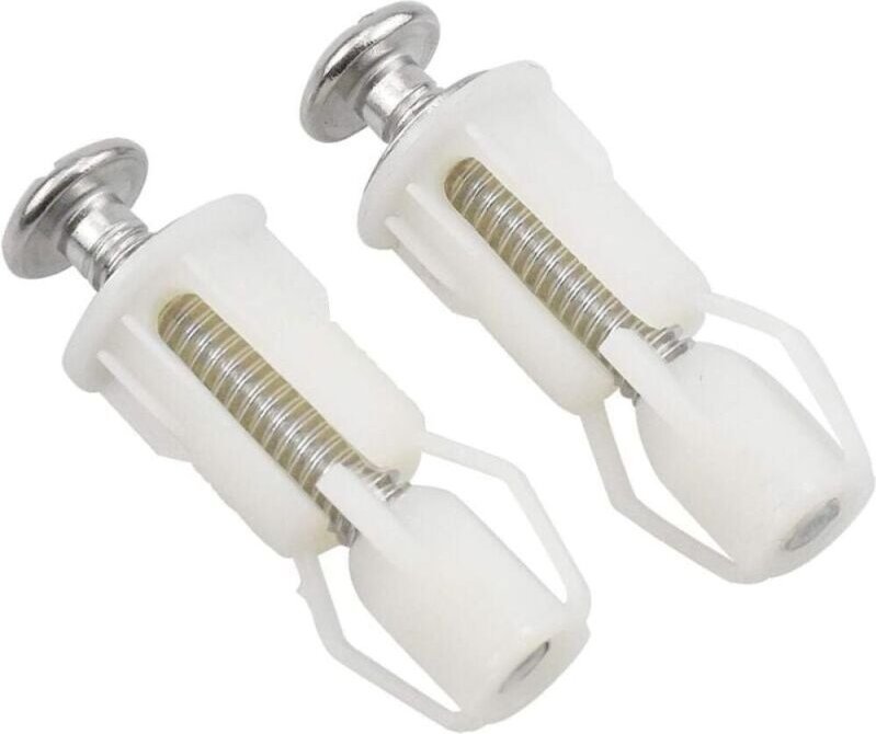 Paar WC-Deckel-Erweiterungsschrauben, WC-Sitz-Befestigung, WC-Sitz-Schraube, Ersatzteile für WC-Deckel-Befestigungskompo...