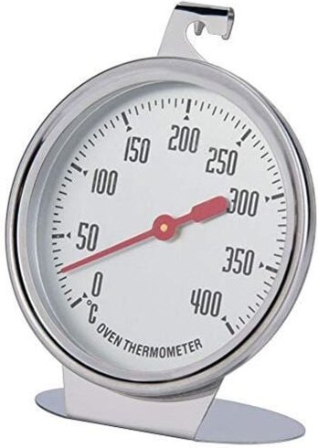 Memkey - Ofenthermometer, Temperaturanzeige, sofort ablesbares Thermometer, Edelstahlsonde, Haltezifferblatt, großes Kal...