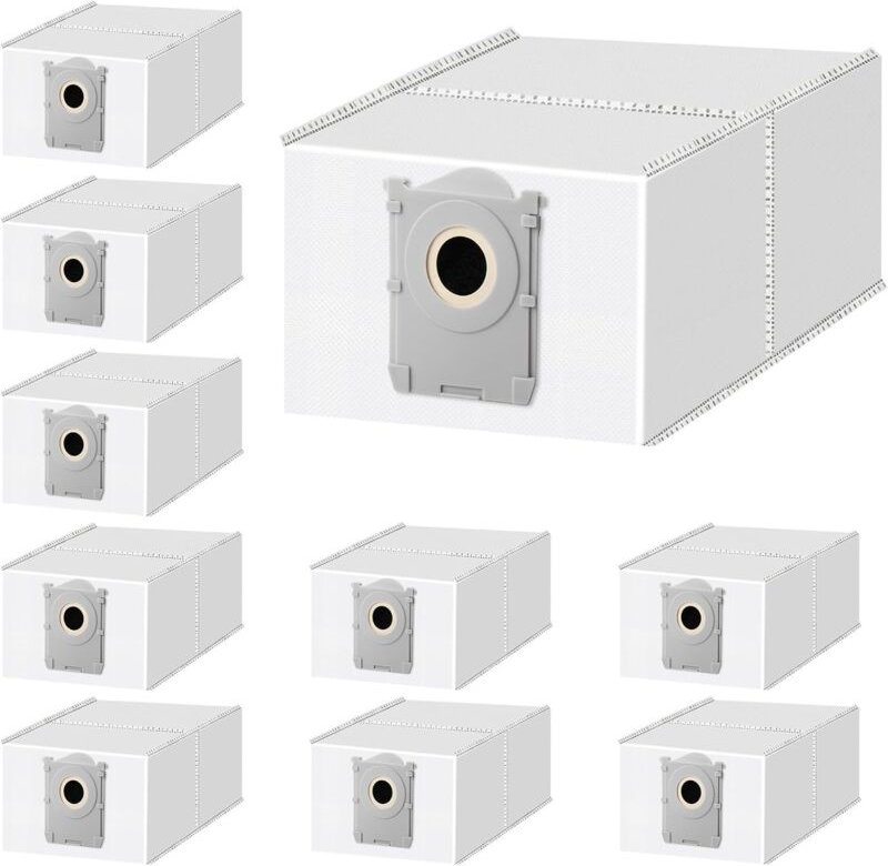 Ensemble de 12 sacs à poussière pour ECOVACS DEEBOT X9 PRO OMNI / T50 Max / T50 Pro / T50 Omni / T50 Pro Omni / T50 Max ...