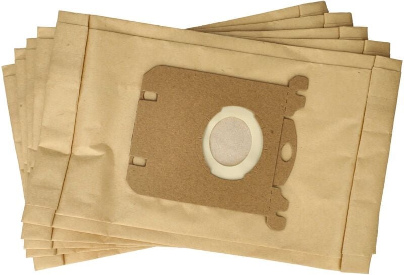 5x Staubsaugerbeutel kompatibel mit Electrolux Oxygen z, Smartvac z Staubsauger - Papier, 25,8cm x 16,2cm, Sandfarben - ...