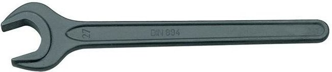 Einmaulschlüssel 894 SW 12mm L.123mm schwarz