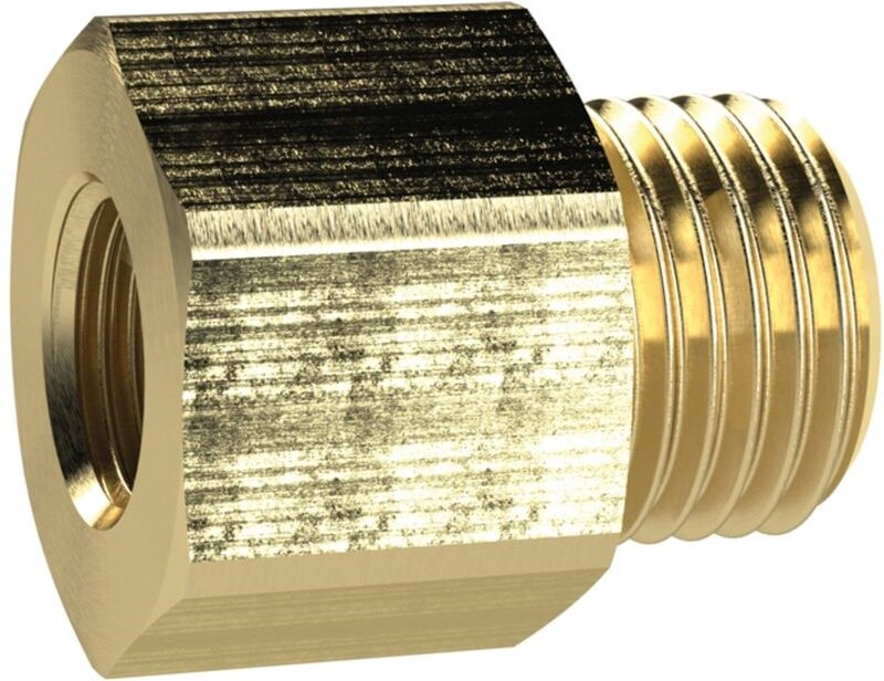 Reduziernippel lang, g 3/4 a., g 1 i., sw 36, Messing - Riegler