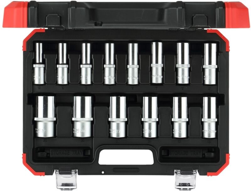 Steckschlüssel-Satz 1/2 6-kant 10-32mm 14-tlg. - Gedore