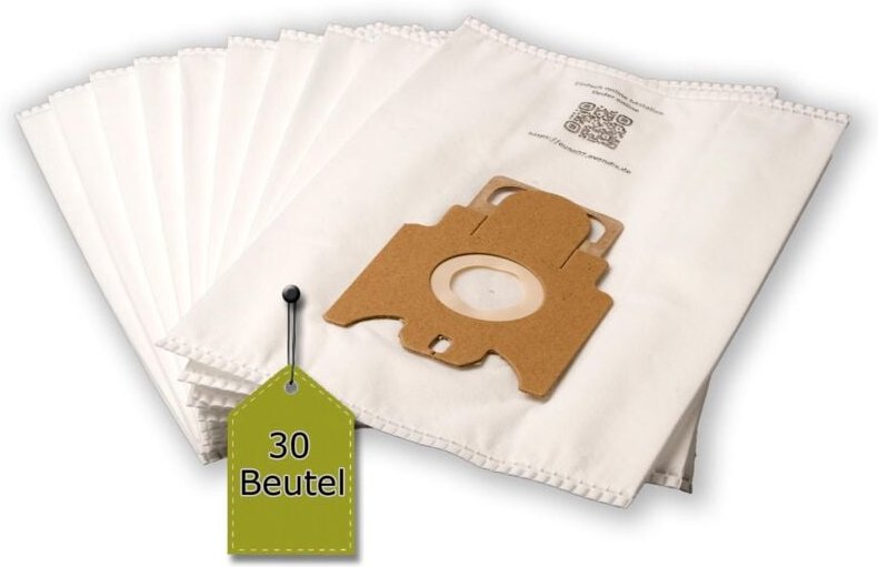 EVendix Staubsaugerbeutel, 30 Stk + 3 Mikro-Filter passend für Expert 3101 exp