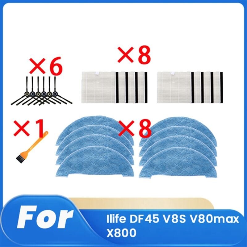 23 Pcs Für DF45 V8S V80max X800 Roboter Staubsauger Teile