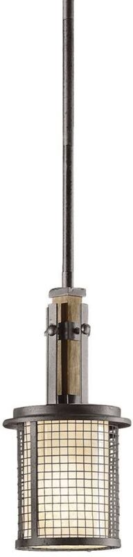 Ahrendale - 1 Mini-Bügeleisen mit leichter Decke, E27 - Elstead