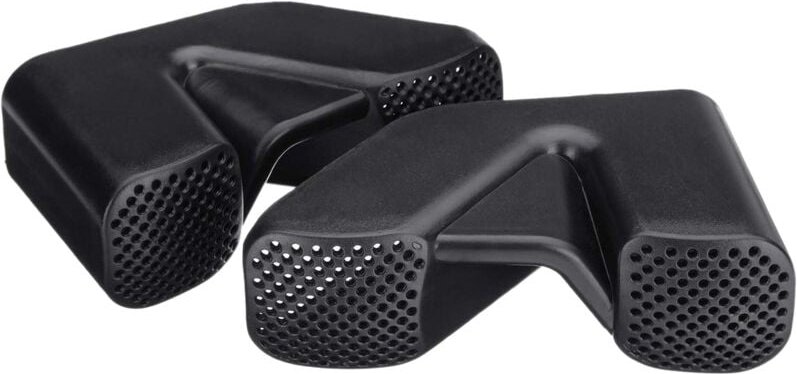 Tlily - 1 Para Auto Klimaanlage Auslass LüFtungsgitter Abdeckungen Vordersitz ac Heizung BodenbelüFtungsschutz für T32 J...