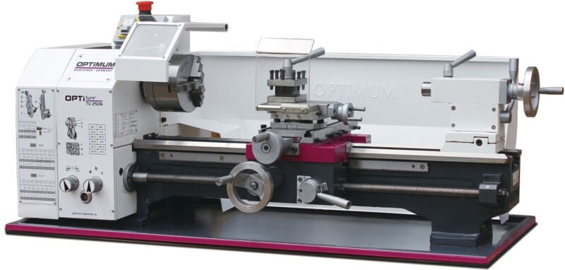 Leitspindeldrehmaschine tu 2506 (400 v) - Optimum