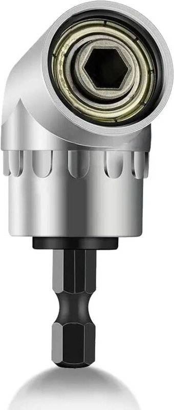 105°-Winkelverlängerung für Schraubendreher, Steckschlüsselhalter, Adapter, Bits, verstellbare Schraubendreherdüsen, Win...