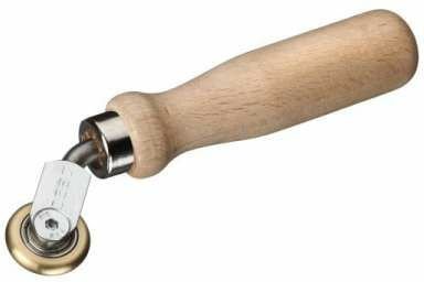 FREUND Andrückrolle Messingrad Ø 28 x6 04226000