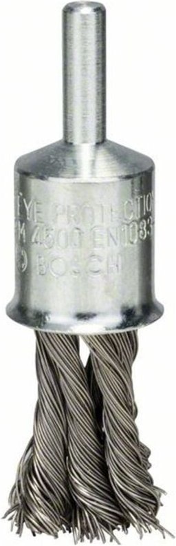 Bosch - Accessories Pinselbürste, gezopft, rostfrei, 0,35 mm, 19 mm, 4500 u/ min 2608622129 1 St.