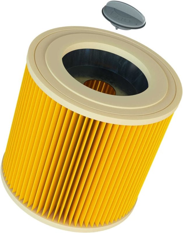 1x Faltenfilter kompatibel mit Kärcher a 2504, a 2524 pt, a 2554 me, a 2574 pt, a 2674 pt Plus, a 2675 Jubilee, a 2676 x...