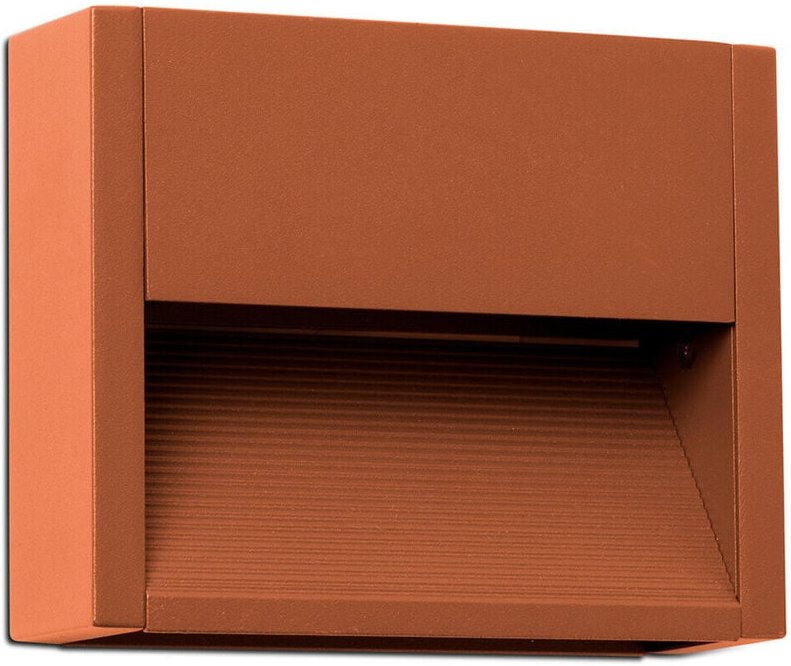 Faro Barcelona - Faro Grada-1 - Oberflächenmontierte LED-Wandleuchte für den Außenbereich Rust 3W 3000K IP54