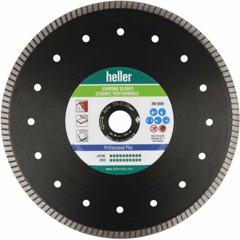 Heller - Tools Diamond Blade Ceramic Performance 115 x 22,23