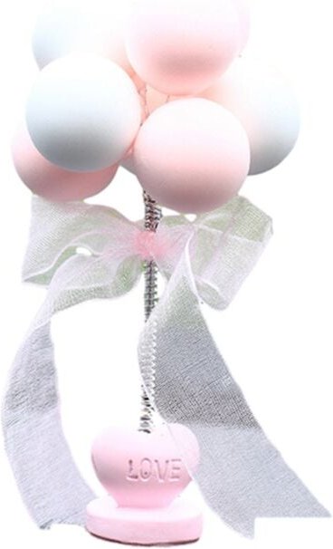 Tlily - B-Armaturenbrett-Ornament, Ballon-Wackelkopf, Auto-Armaturenbrett-Dekor, Auto-Innenraum, Kopfschütteln-Ornamente...