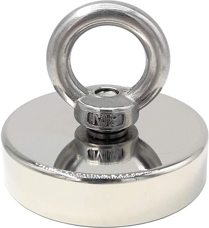 Neodym-Magnet 140 kg Kraft Durchmesser 60 mm