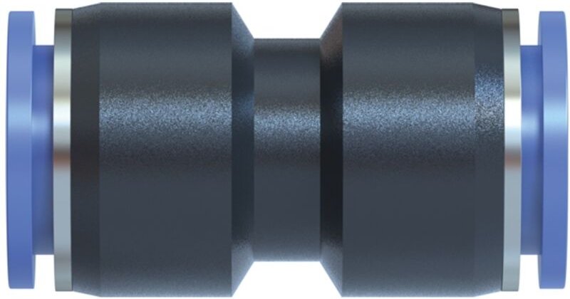 Riegler - Gerade Steckverbindung »Blaue Serie«, für Schlauch-Außen-Ø 16