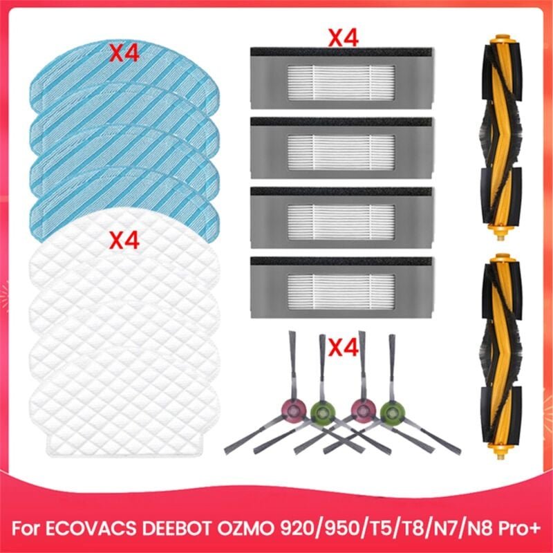 Für ozmo 920/950/T5/T8/N7 Staubsauger-Ersatzteile