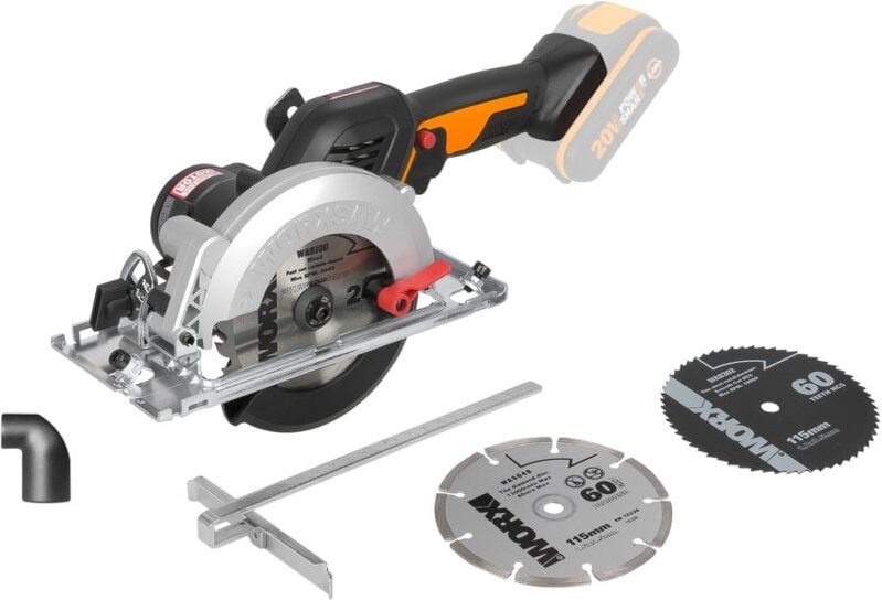 WORX Bürstenlose Kreissäge WORXsaw XL 20V PowerShare WX531.9 Akku und Ladegerät nicht enthalten Bürstenloser Motor Schla...