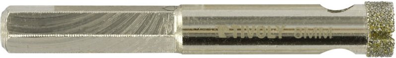 Tivoly • Diamant-Wasserbohrer • Ø8 mm • Sechskantschaft • Zum Bohren von Keramiksteinzeug
