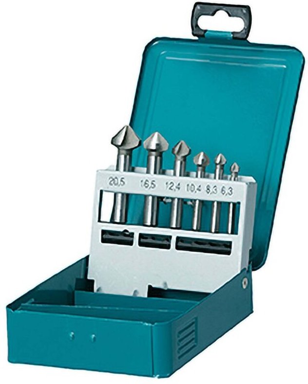 D-42204 Senker-Set 6.3 mm, 8.3 mm, 10.4 mm, 12.4 mm, 16.5 mm, 20.5 mm 5 St. - Makita