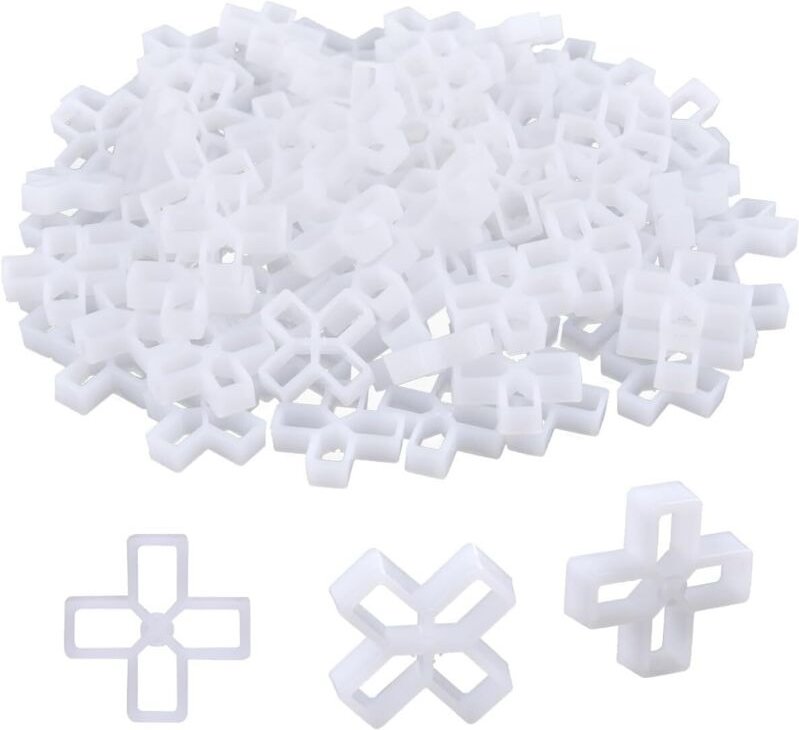 Fliesenkreuze 10 mm, 1000 Stück Nivellierende Fliesenkreuze Kreuzförmige Abstandhalter für Fugen Fliesenkreuz für Heimwe...