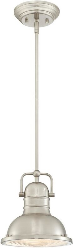 Pendelleuchte Boswell Nickel gebürstet