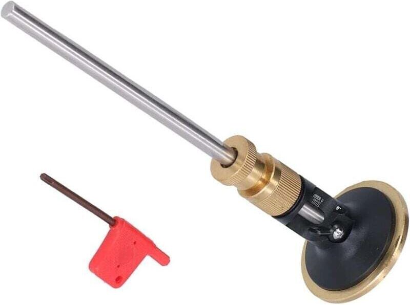 Vtizikl Jauge de Marquage de Roue, Kit de Marquage à Tracer pour le Travail du Bois, Outils de Marquage du Bois avec éch...