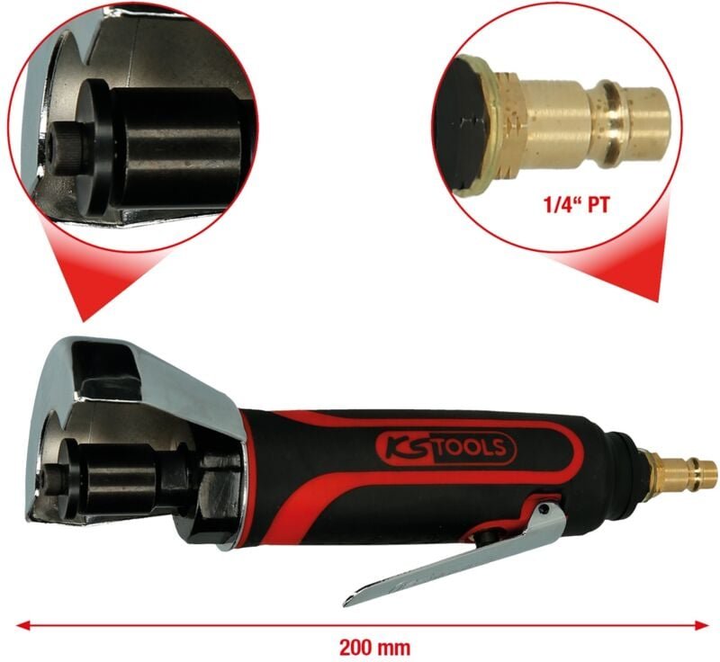 Ks Tools Druckluft-Trennschleifer, 23.000 U/min