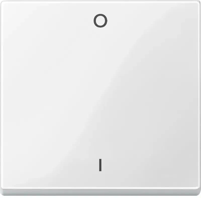 Merten Wippe Kennz.0/1 pws/gl f.Wippschalter-Eins. 432219