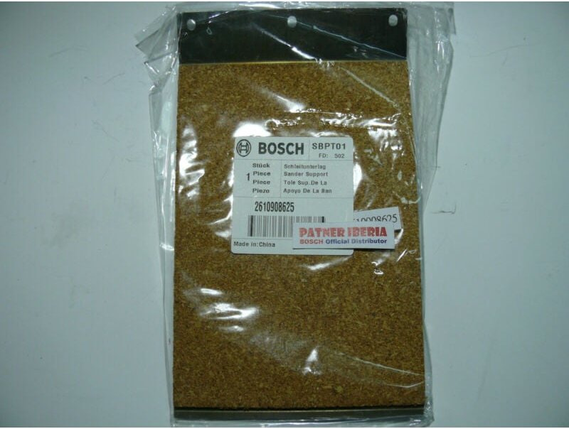 Original Ersatzteil Bosch 2610908625 Stützteller für Bandschleifer
