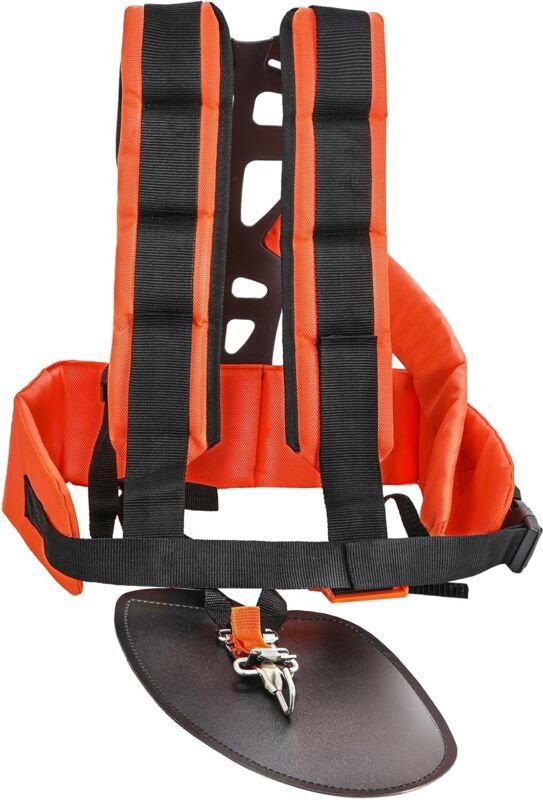 Universeller Freischneider-Gurt, verstellbarer, gepolsterter Doppel-Gurt für Freischneider und Trimmer