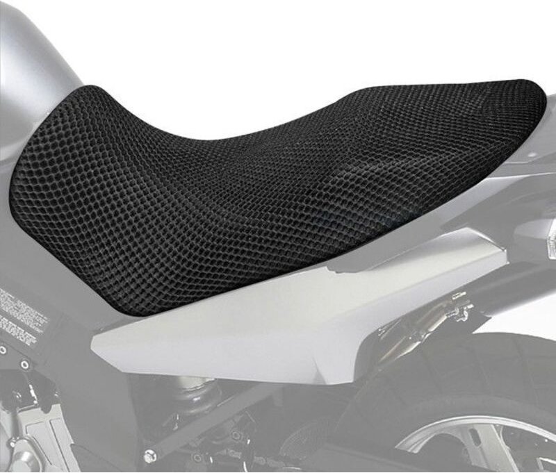Sitzbezug - Suzuki V-Strom 650 / XT 17-25 - 3D-Mesh-Gewebe - Verbesserter Komfort - Schnelle Befestigung