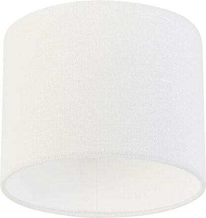 Lampenschirm aus Stoff weiß 18/18/14