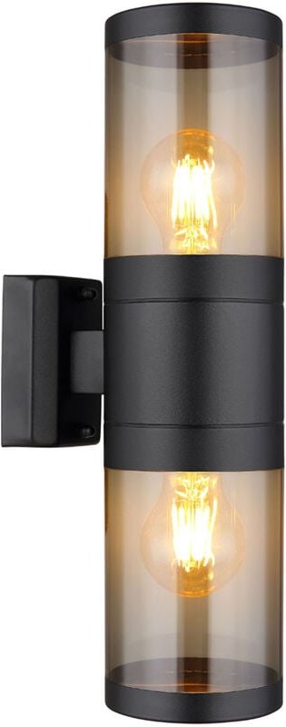 Globo - wandleuchte - Xeloo - schwarz - metall - E27 - 32014-2BS