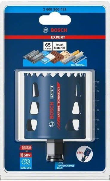 Bosch Professional Expert Tough Material Lochsäge, 65 x 60 mm (2608900431)