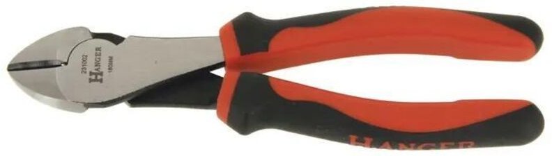 Hanger Diagonalzange 180 mm Bi-Material Stahl