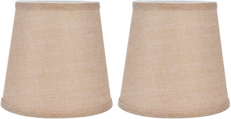 2pcs moderne Lampenschattenhaus Europäischer Stil E14 Lampen Schatten für Tischlampen Boden Kronleuchter - Eosnow