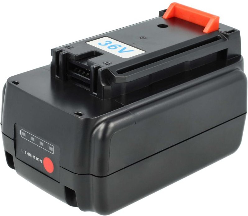 Vhbw - 1x Akku kompatibel mit Black & Decker 40V max High Performance Cordless Trimmer Werkzeug (3000 mAh, Li-Ion, 36 v)