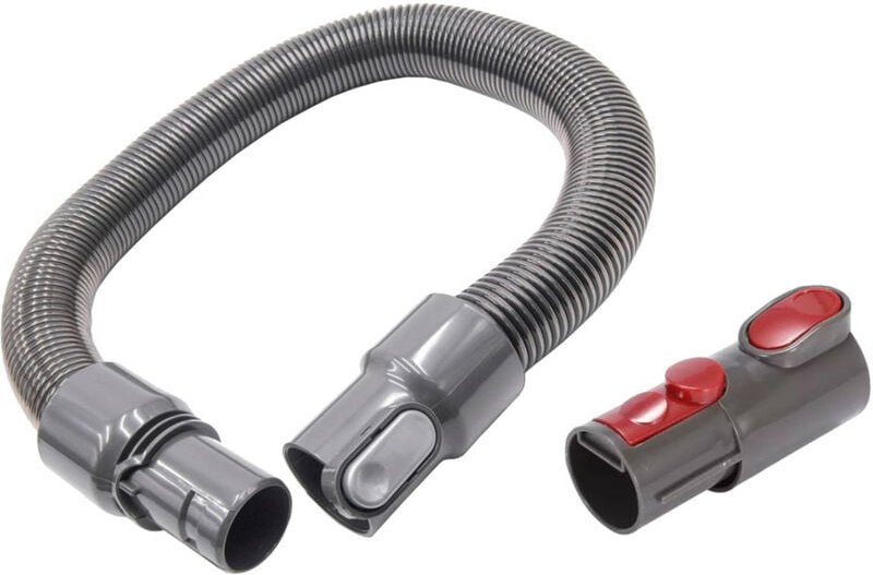 2in1 Set: Ersatz Verlängerungsschlauch + Zwischenadapter kompatibel mit Dyson DC20 DC21 DC22 DC23 DC25 DC26 DC27 DC29 DC...
