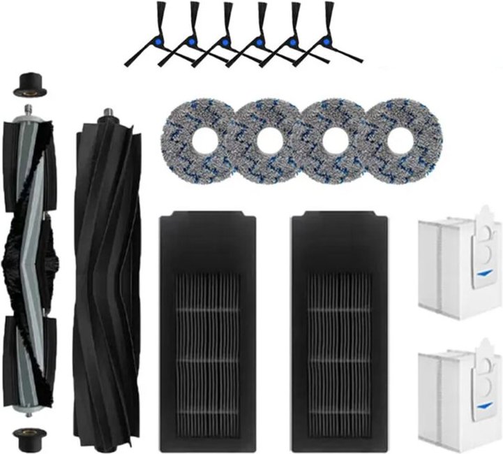 Für X2 Omni Roboter-Staubsauger, Hauptseitenbürste