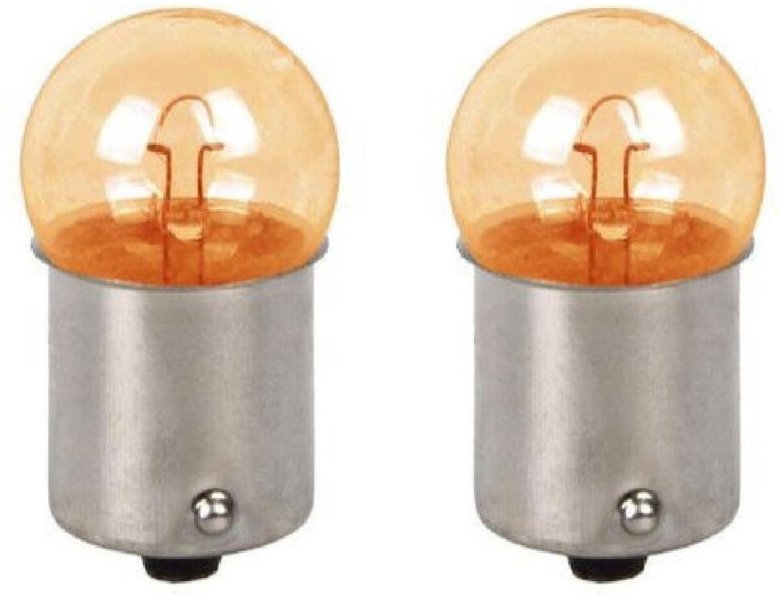 Maxtech - Trade Shop - auto position glühbirnen BA15S R5W 12V 5W L-P116 warmes licht halogen no canbus -