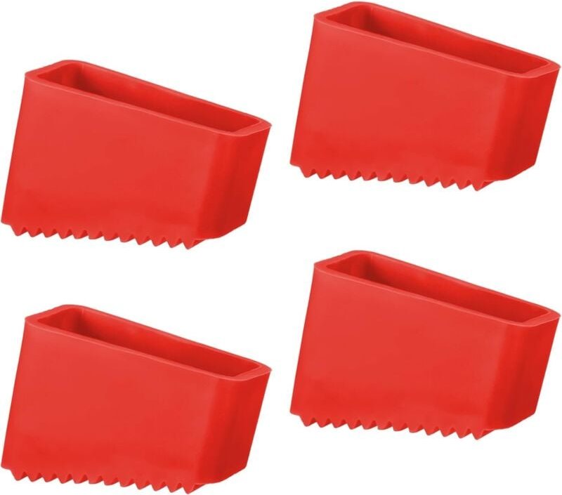 Sollbry 4er-Pack Gummifüße für Leitern – 50 x 20 mm – Ersatz-Leiterfüße – rutschfeste Leiterkappen – universeller Schutz...