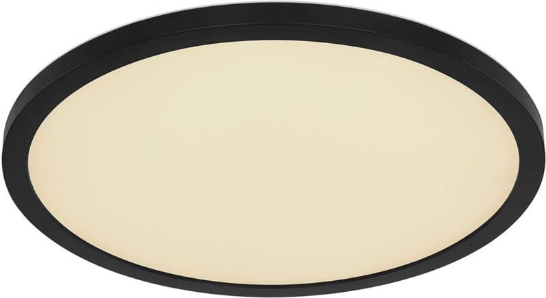 Globo - deckenleuchte - Sapana - schwarz - kunststoff - ø 29cm -