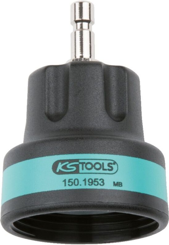 Kühlsystem-Adapter M46 x 3,0, türkis