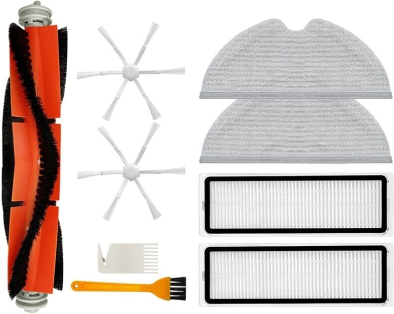 Ersatz für Mi Robot Hauptseitenbürste Hepa-Filter Mopptuch