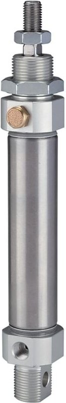 Rundzylinder »msi«, einfachwirkend, Kolben-Ø 20, Hub 100, g 1/8 - Riegler