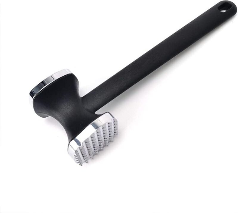 Jalleria - Fleischklopfer, doppelseitiger Fleischklopfer, geeignet für Steak, Huhn, Schweinefleisch, spülmaschinenfest