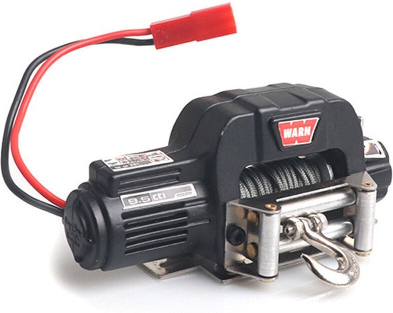 Verricello per auto da arrampicata simulata in scala 1/10 con telecomando wireless