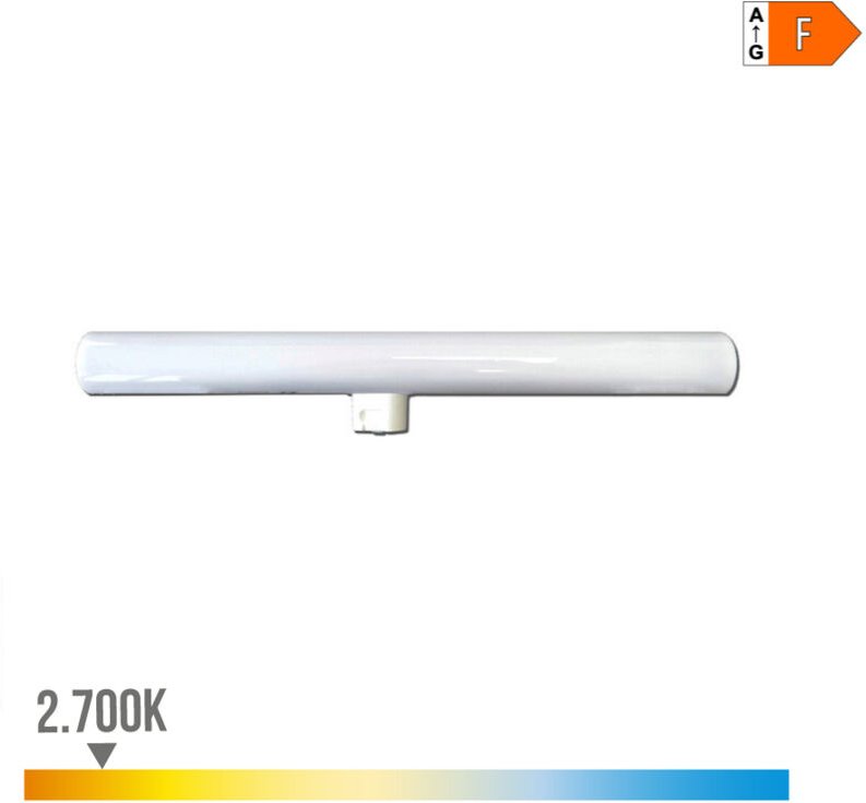 EDM - Linestra led, 1 Fassung, S14D, 7W, 500lm, 2700K, warmes Licht, Ø3x30cm 98805